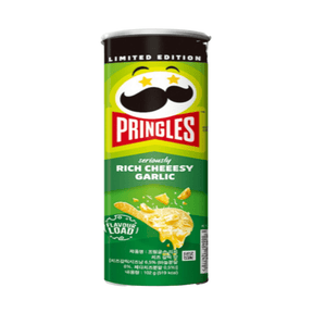 South Korea 🇰🇷 - Pringles Seriously Rich Cheesy Garlic - InOutSnackz