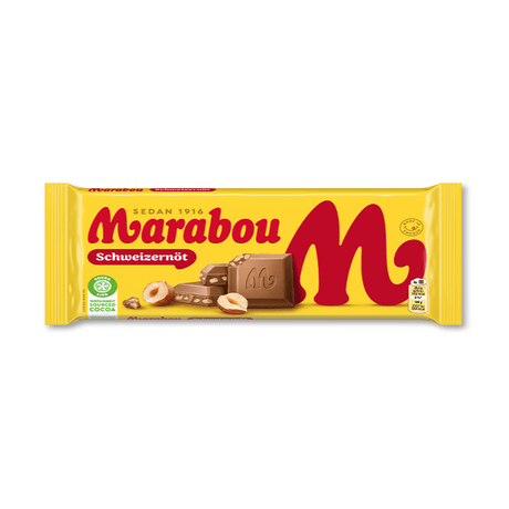 Sweden 🇸🇪 - Marabou Chopped Swiss Hazelnuts - InOutSnackz