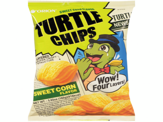 Korea 🇰🇷 - Turtle Chips Sweet Corn