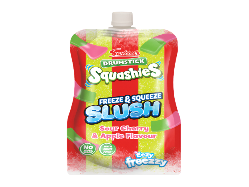 UK 🇬🇧 - Swizzels Drumstick Squashies Slush Sour Cherry & Apple