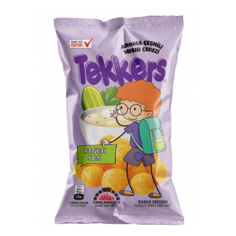 Turkey 🇹🇷 - Tekkers Ranch Dressing - InOutSnackz