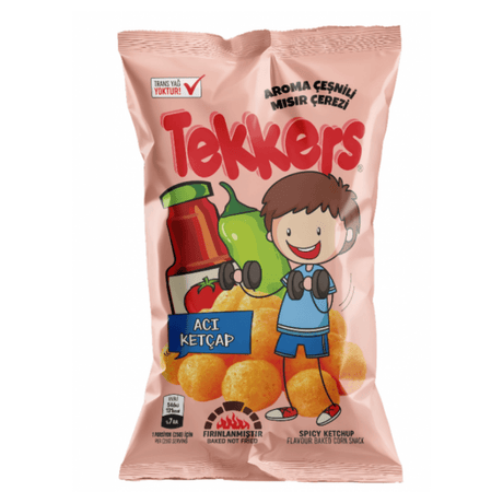Turkey 🇹🇷 - Tekkers Spicy Ketchup - InOutSnackz