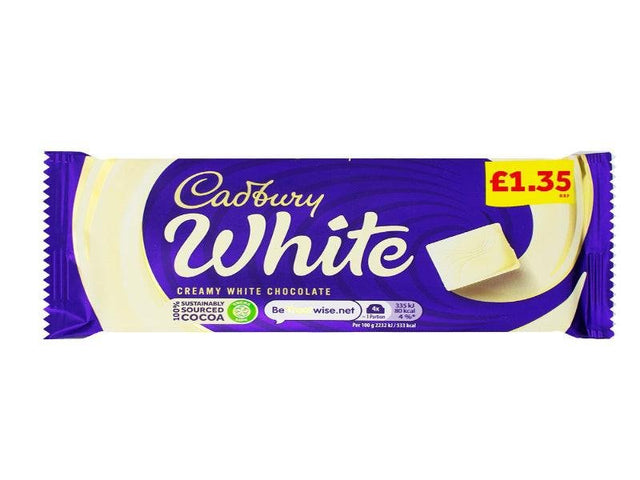 UK 🇬🇧 - Cadbury White Chocolate - InOutSnackz