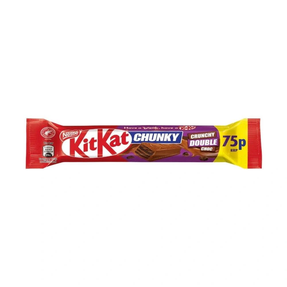 UK 🇬🇧 - Kit Kat Chunky Crunchy Double Chocolate - InOutSnackz