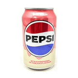 UK 🇬🇧 - Pepsi Strawberries 'N' Cream Zero Sugar - InOutSnackz
