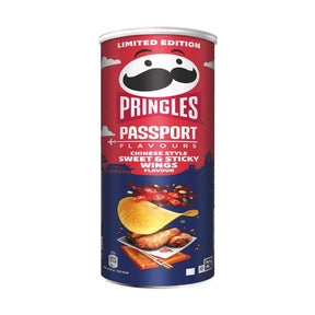 UK 🇬🇧 - Pringles Passport Chinese Style Sweet & Sticky Wings - InOutSnackz