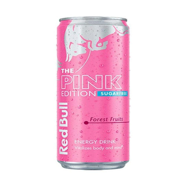 UK 🇬🇧 - Red Bull The Pink Edition Sugar Free Forest Fruits - InOutSnackz