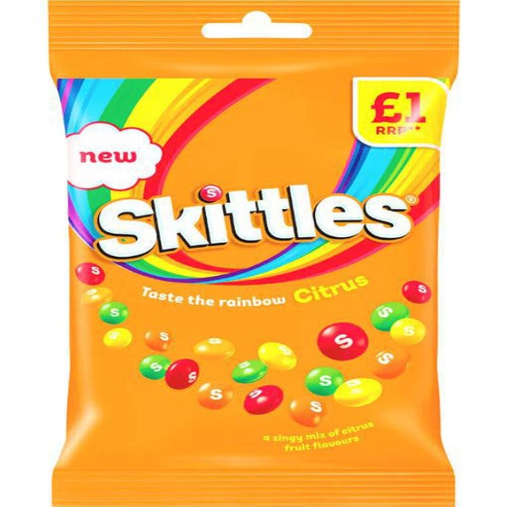 UK 🇬🇧 - Skittles Citrus - InOutSnackz