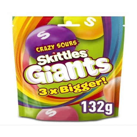 UK 🇬🇧 - Skittles Sour Giants - InOutSnackz