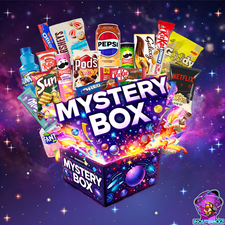 Ultimate Mystery Snack Box - 25+ International Snacks & Drinks - InOutSnackz