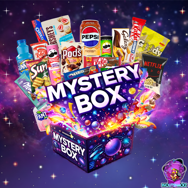 Ultimate Mystery Snack Box - 25+ International Snacks & Drinks - InOutSnackz