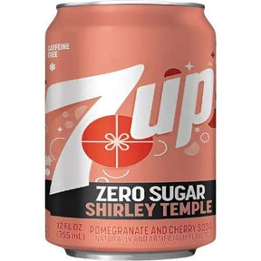 USA 🇺🇸 - 7UP Shirley Temple Zero Sugar - InOutSnackz