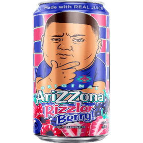 USA 🇺🇸 - AriZZona Rizzler Berry Sparkling Juice Cocktail - InOutSnackz