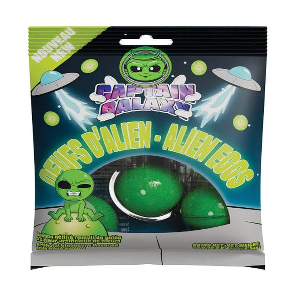 USA 🇺🇸 - Captain Galaxy Alien Eggs - InOutSnackz
