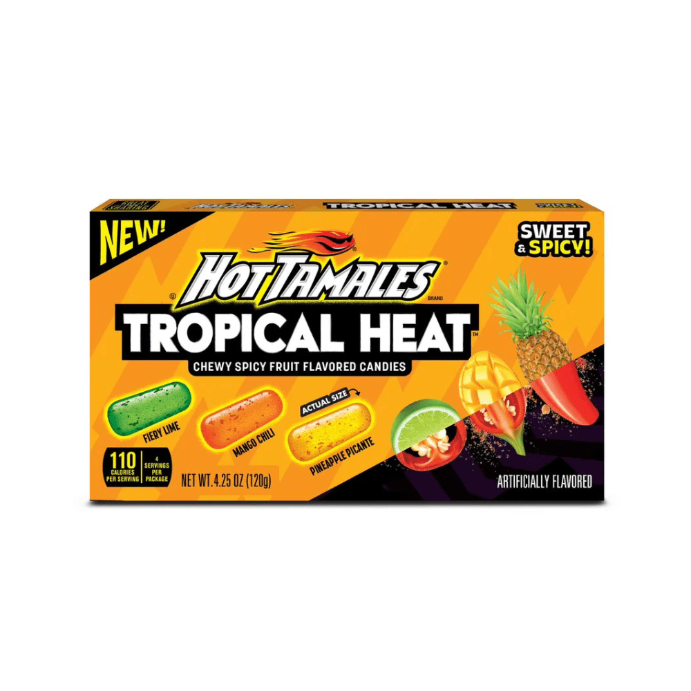 USA 🇺🇸 - Hot Tamales Tropical Heat - InOutSnackz