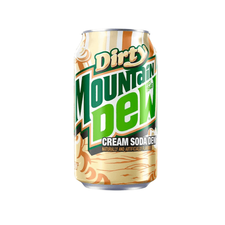 USA 🇺🇸 - Mountain Dew Dirty Cream Soda Dew - InOutSnackz