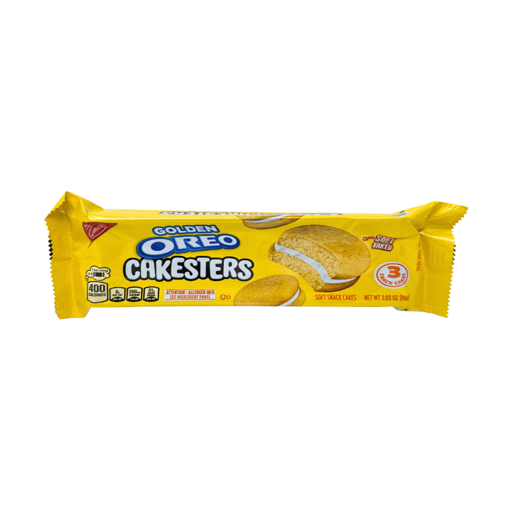 USA 🇺🇸 - Oreo Golden Cakesters - InOutSnackz