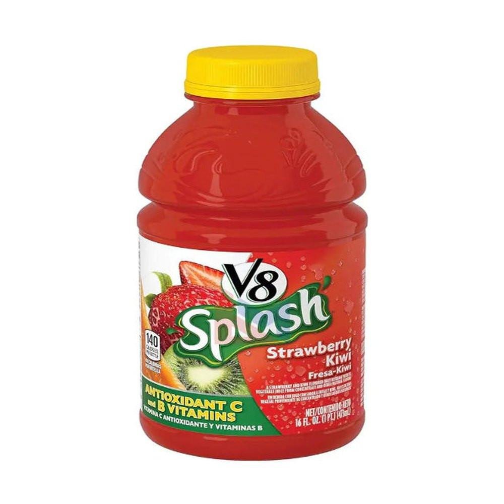 USA 🇺🇸 - V8 Splash Strawberry Kiwi - InOutSnackz