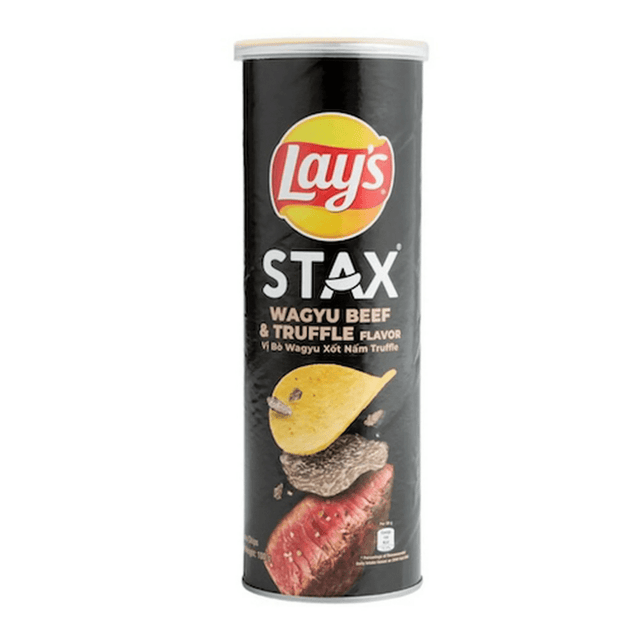 Vietnam 🇻🇳 - Lay's Stax Wagyu Beef & Truffle - InOutSnackz