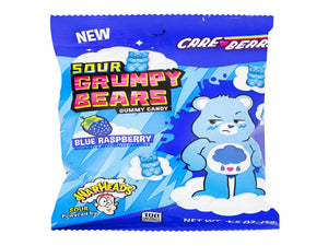 USA 🇺🇸 - Warheads Sour Grumpy Bears Blue Raspberry