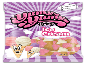 USA 🇺🇸 - Yumy Yumy Gummy Candy Ice Cream