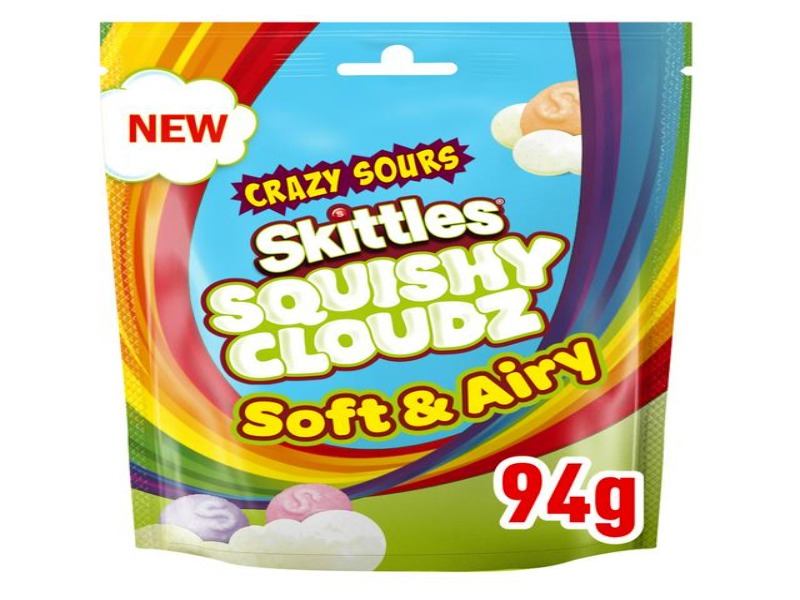 UK 🇬🇧 - Skittles Crazy Sours Squishy Cloudz