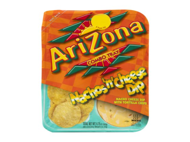 Arizona Combo Tray Nachos ‘n’ Cheese Dip InOutSnackz