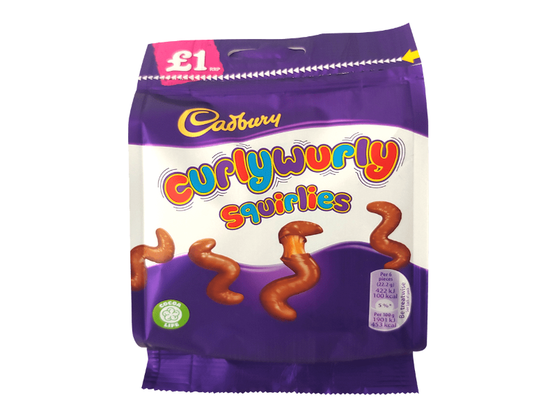 Cadbury Curly Wurly Squirlies - UK InOutSnackz