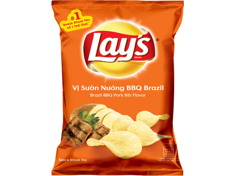 Lay's Brazil BBQ Pork Rib - Vietnam InOutSnackz