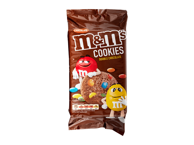 M&M’s Double Chocolate Cookies - UK InOutSnackz