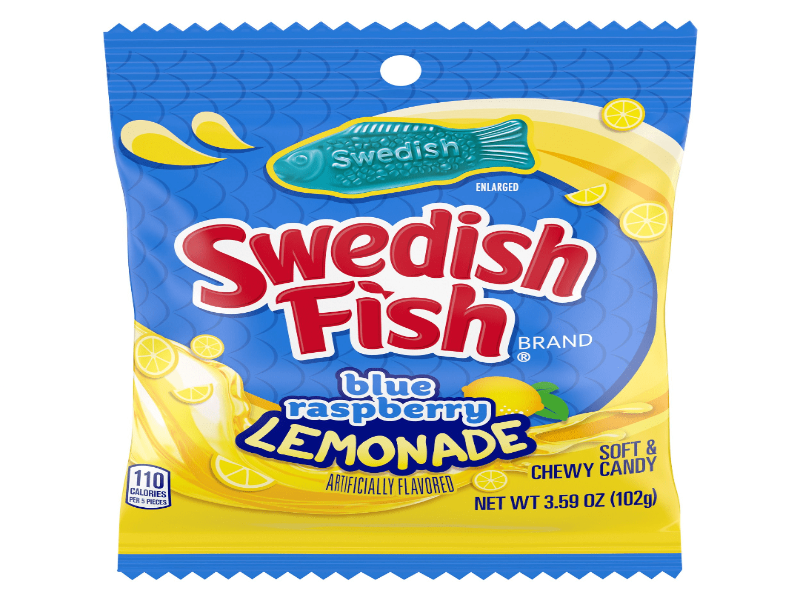 USA 🇺🇸 - Swedish Fish Blue Raspberry Lemonade