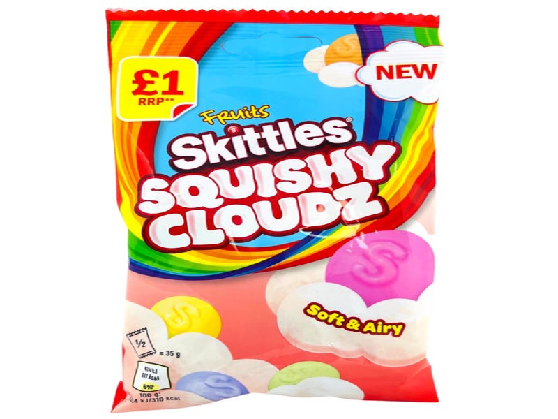 UK 🇬🇧 - Skittles Fruits Squishy Cloudz