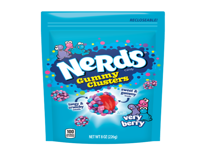 Nerds Very Berry Gummy Clusters InOutSnackz