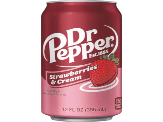 USA 🇺🇸 - Dr Pepper Strawberry & Cream